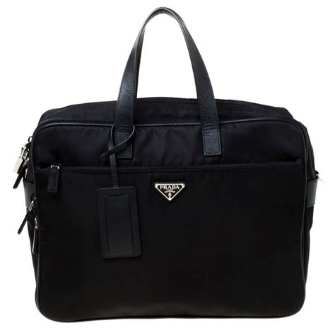 prada laptop bag nylon|canvas artisan laptop bag.